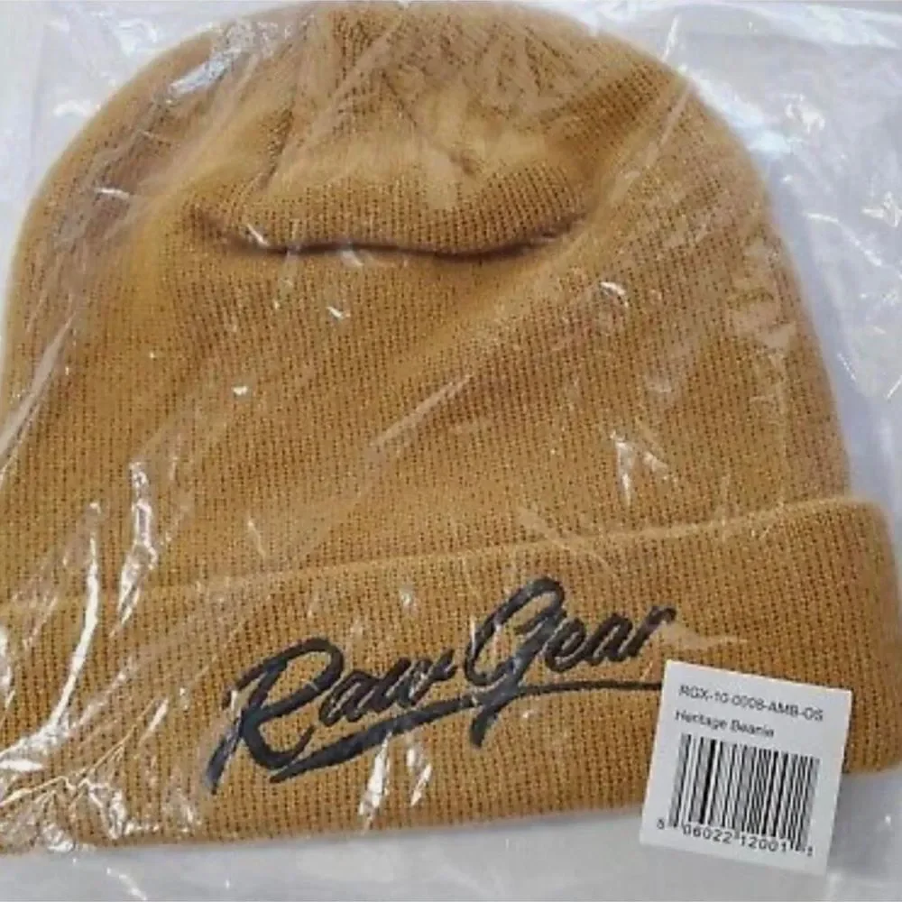 RawGear NWT Embroidered Heritage Beanie
